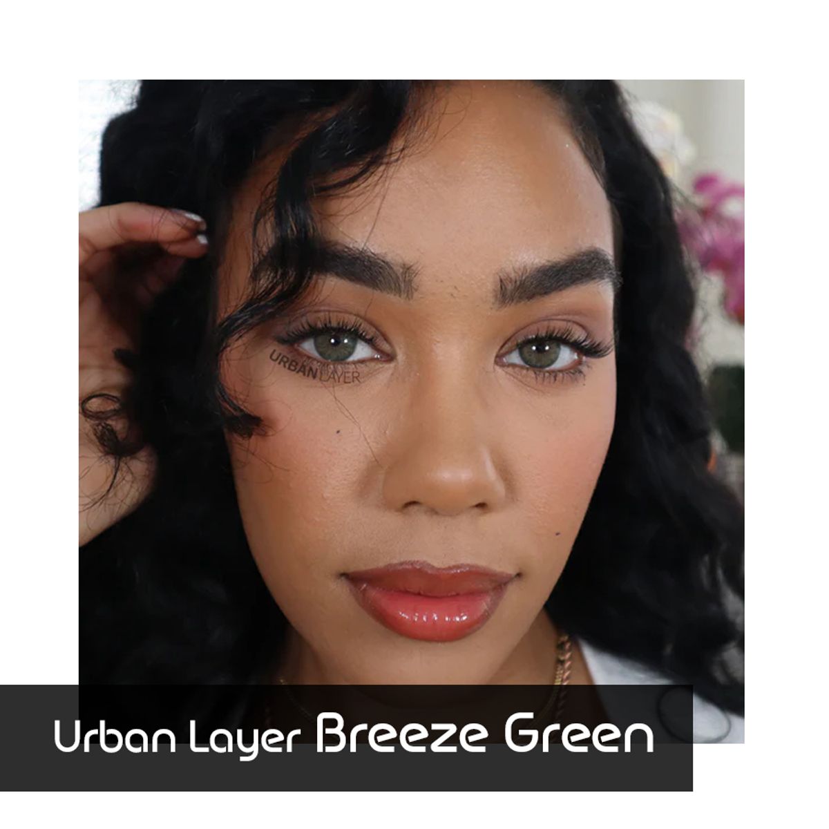 URBAN LAYER - Lentes de contacto UL Breeze Green