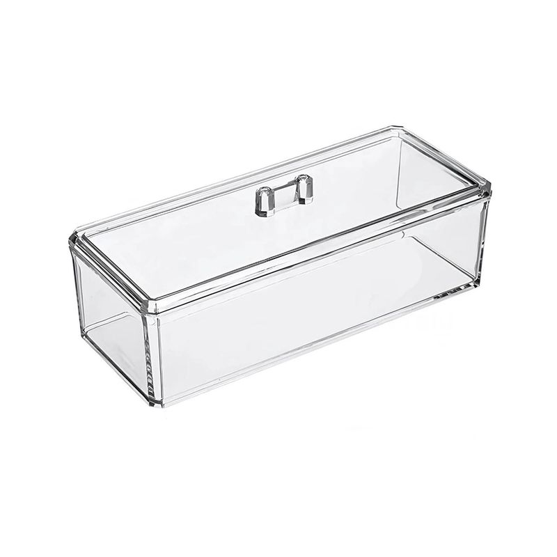 RYBIU IMPORT - Caja Organizadora de Acrilico de 1 Nivel Transparente