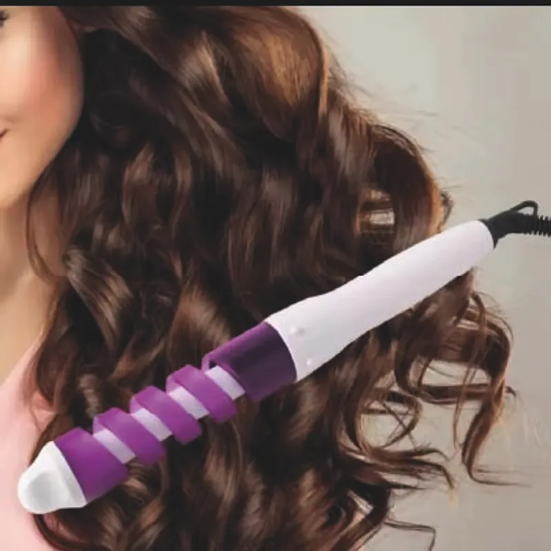 GENERICO - RIZADOR DE CABELLO EN ESPIRAL