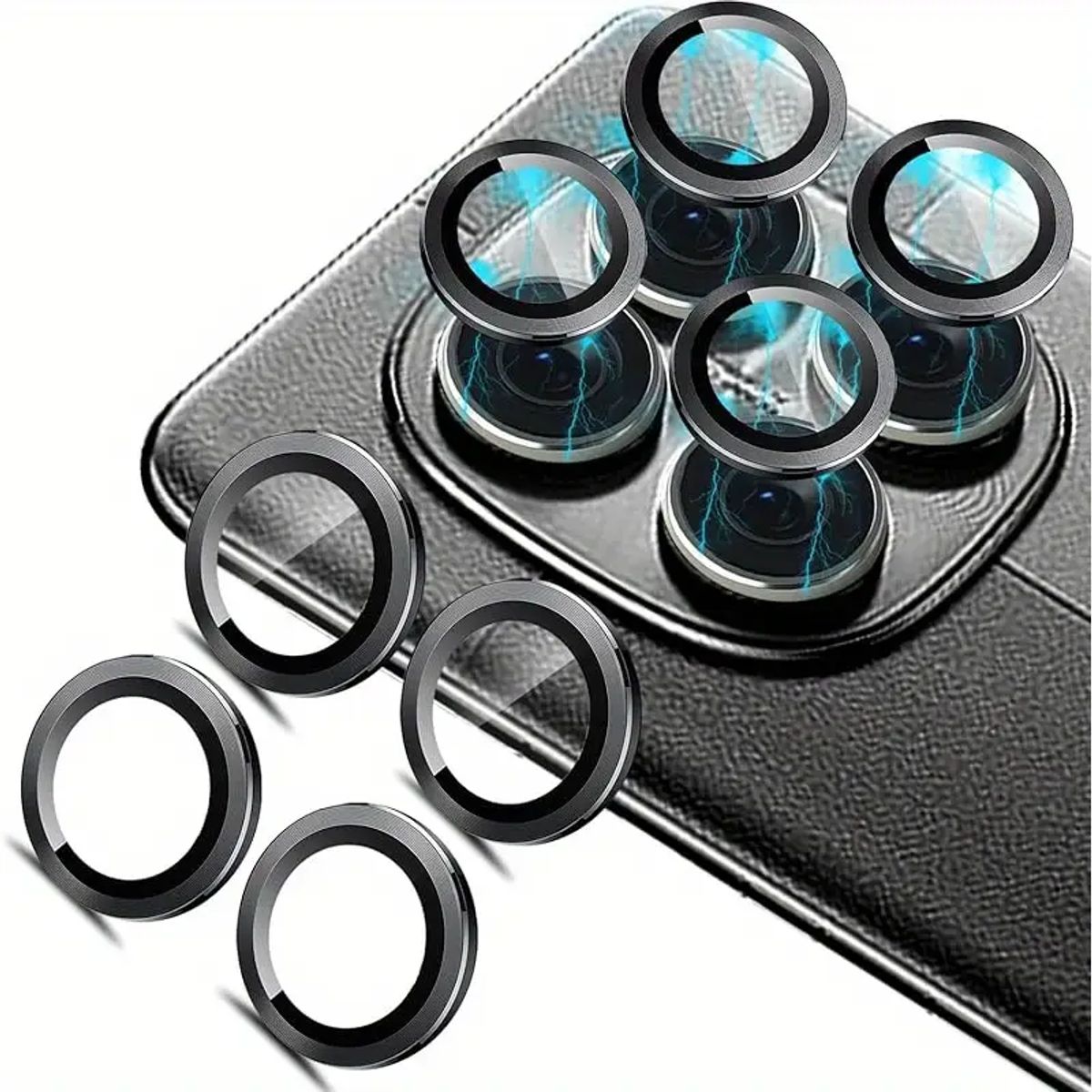 GENERICO - Protector de Cámara para Note 14 Pro 4G - Negro