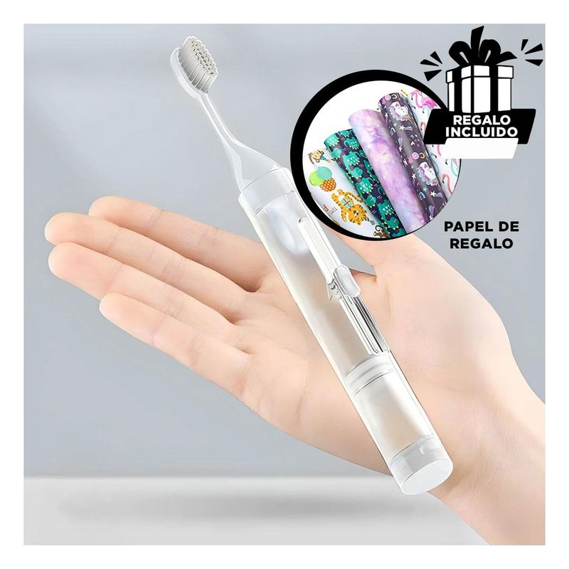 RYBIU IMPORT - Pack6 Set de Limpiador Dental Blanco Y+Papel de Regalo