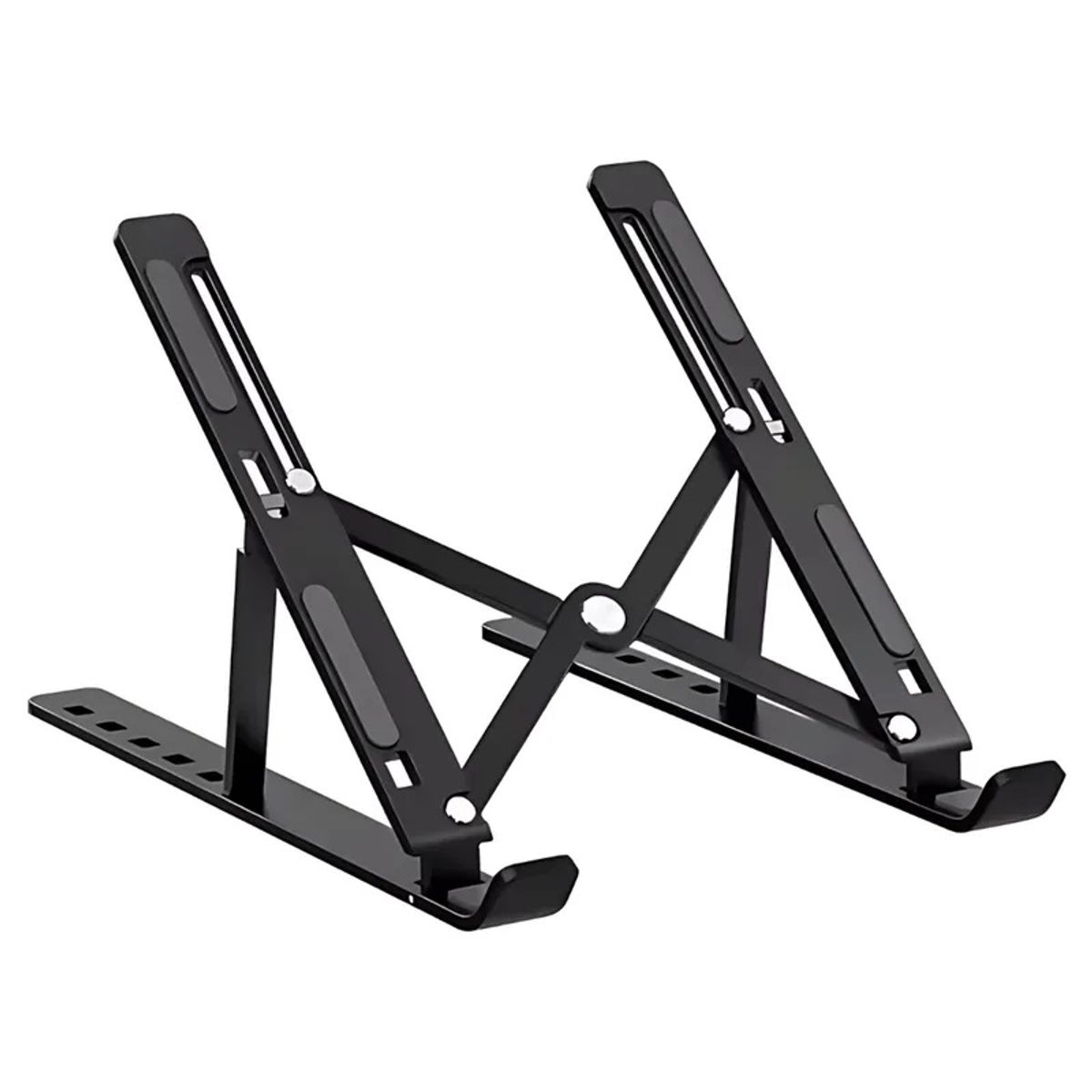 GENERICO - Soporte De Aluminio Plegable Para Laptop Color Plateado