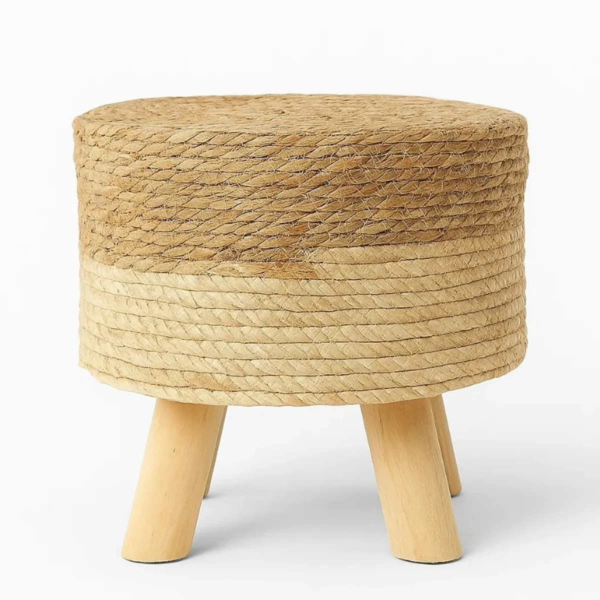 GENERICO - Banco Bajo 29 cm Rústico Zalmohadas