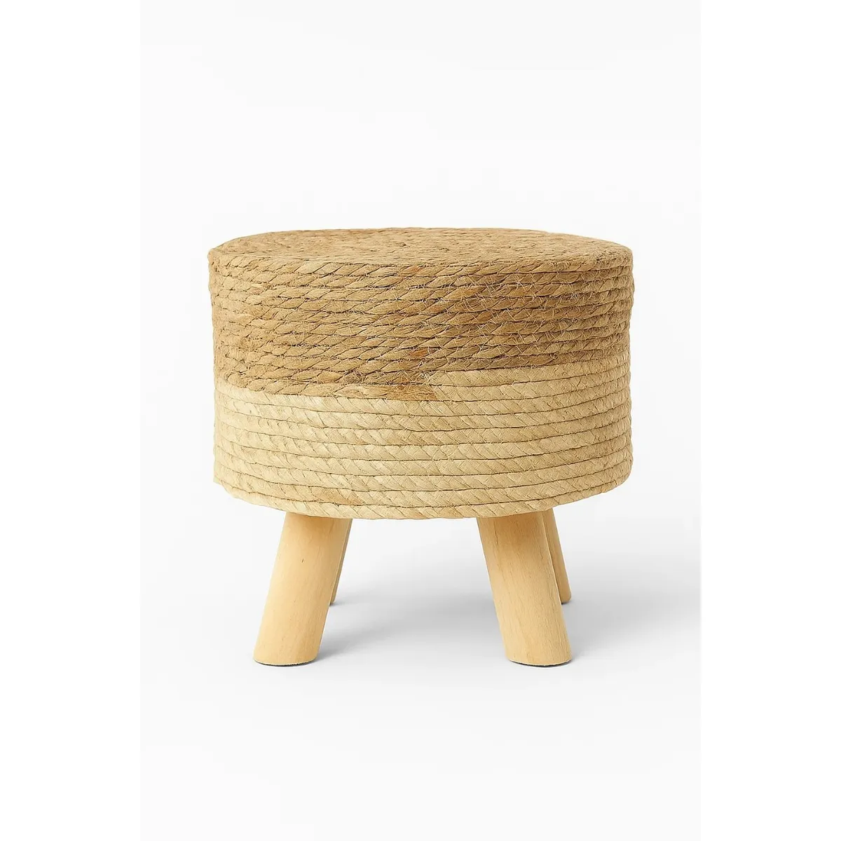 GENERICO - Banco Bajo 29 cm Rústico Zalmohadas