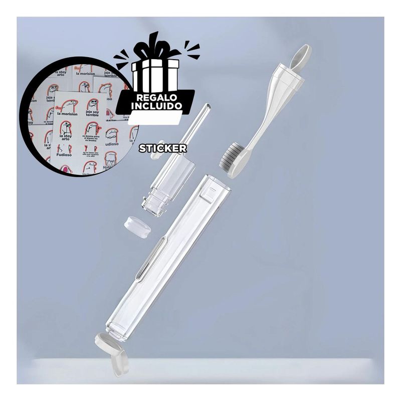 RYBIU IMPORT - Pack12 Set de Limpiador Dental Blanco Y+Regalo Stickers