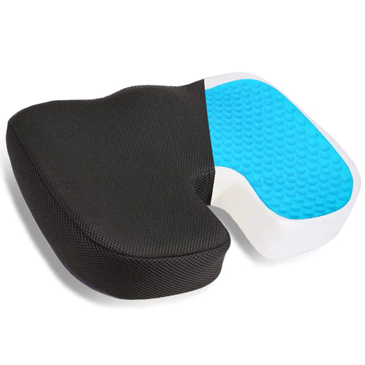 GENERICO - Combo Almohada Viscoelástica de Gel + Cojín de Gel Viscoelástico