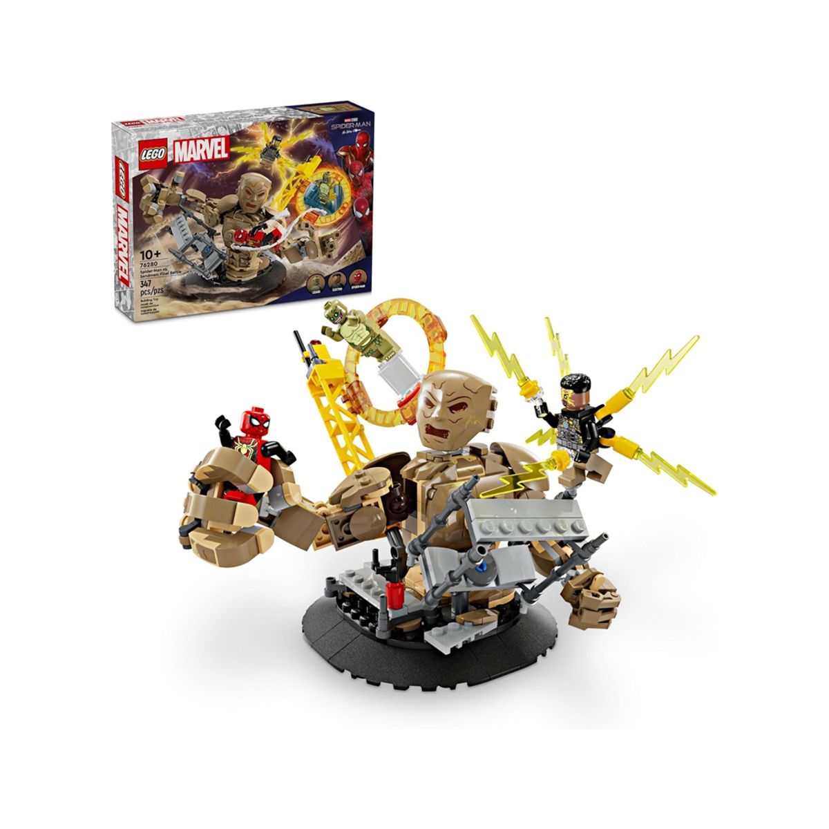 LEGO - LEGO Marvel Spider Man vs Sandman Battle Building 76280