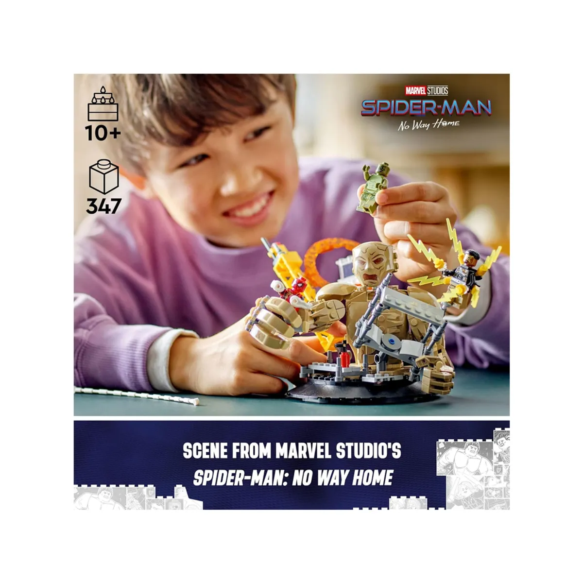 LEGO - LEGO Marvel Spider Man vs Sandman Battle Building 76280