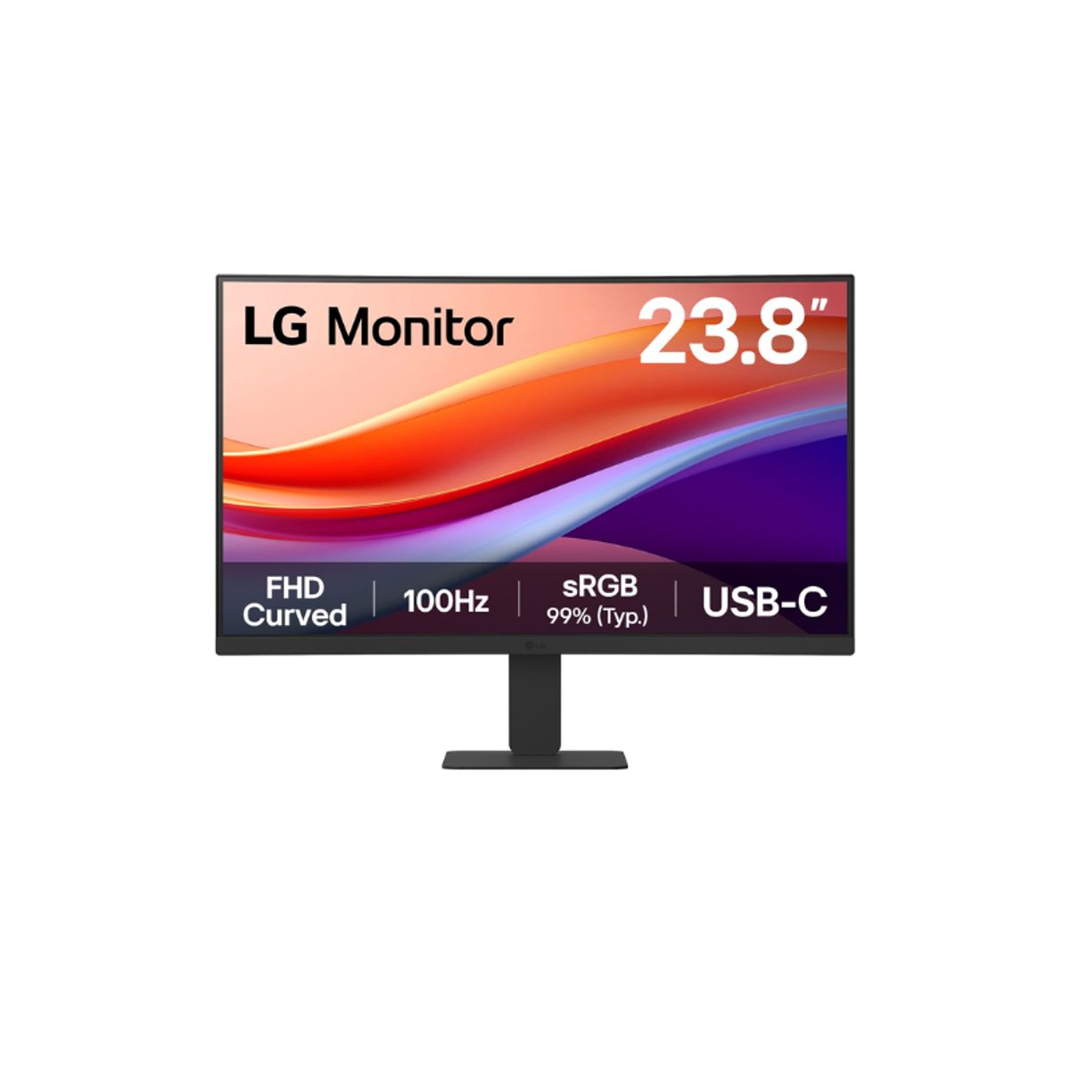 LG - Monitor LG 24U421A-B FHD Curvo 238″
