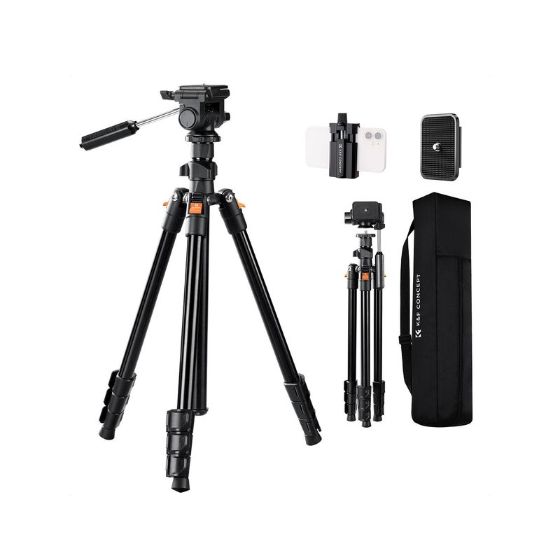 K&F CONCEPT - Trípode para cámara y celular K&F Concept KF09115V1