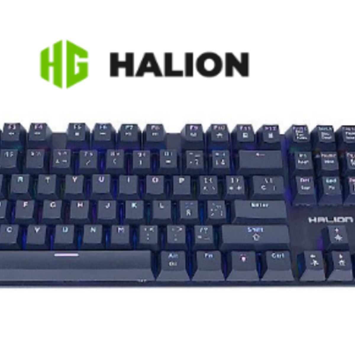 HALION - Teclado Gamer USB ENIGMA HA-KG912 HALION