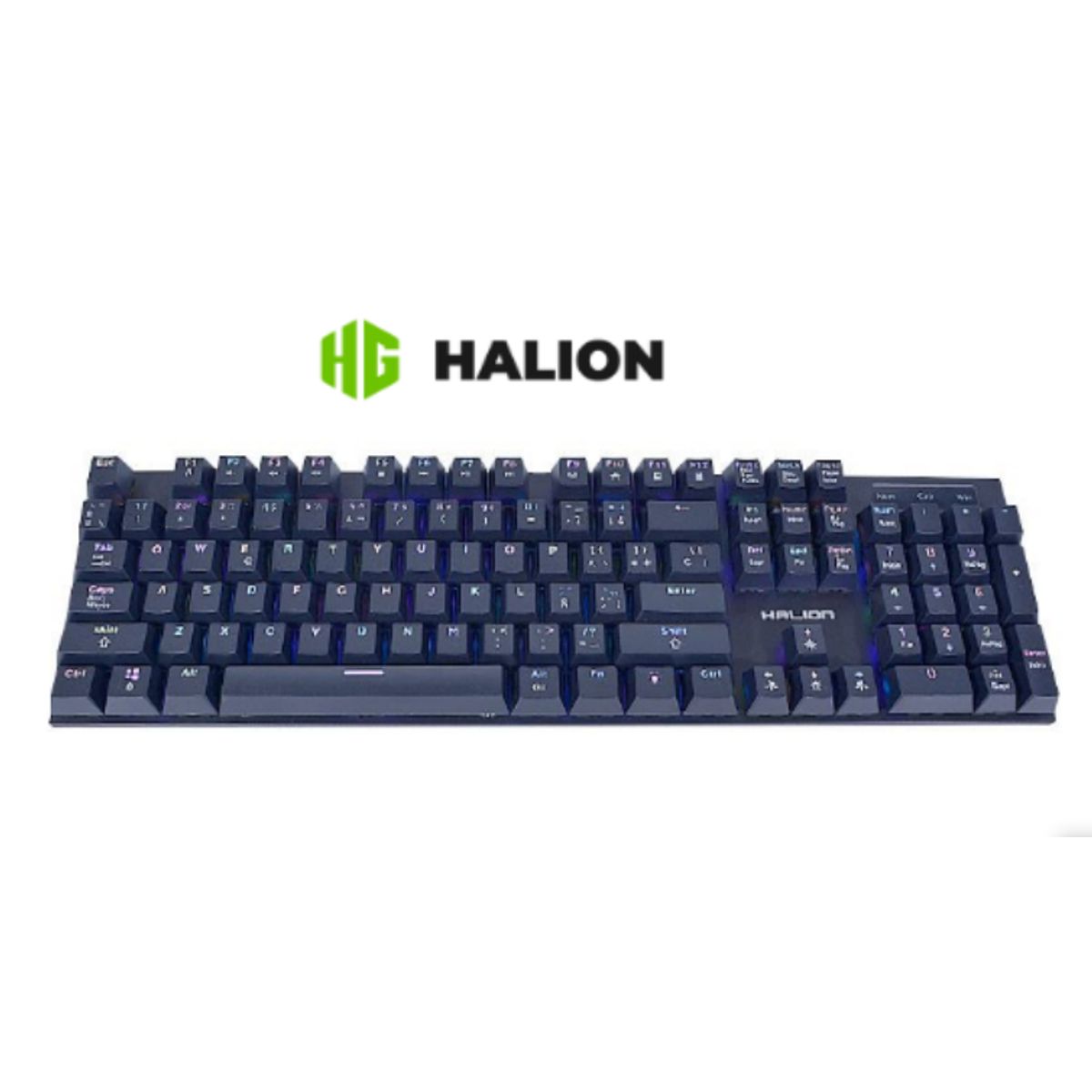 HALION - Teclado Gamer USB ENIGMA HA-KG912 HALION