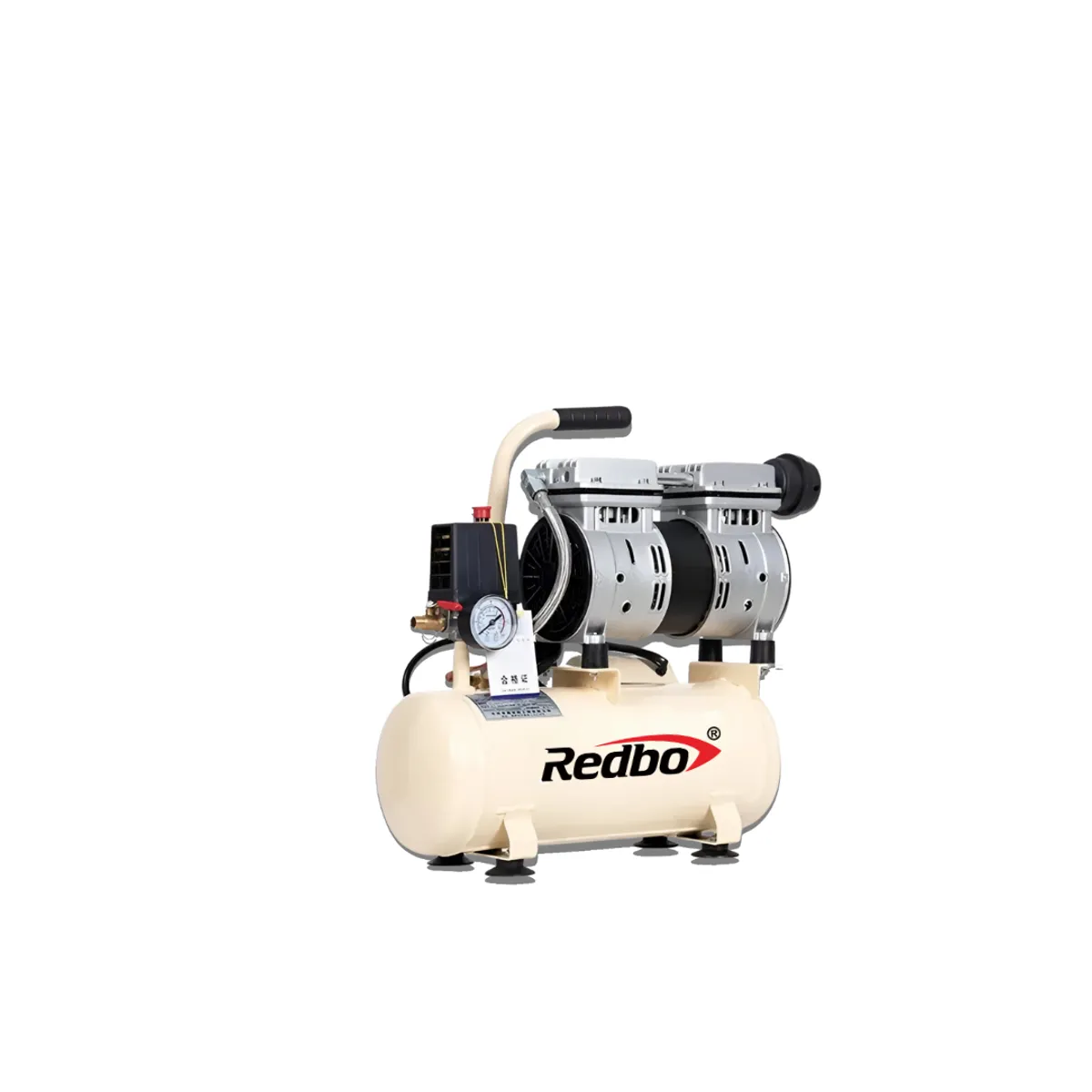 REDBO - COMPRESORA DE AIRE -EXTRA SILENCIOSA -570 W - 9 LITROS - 3/4 HP