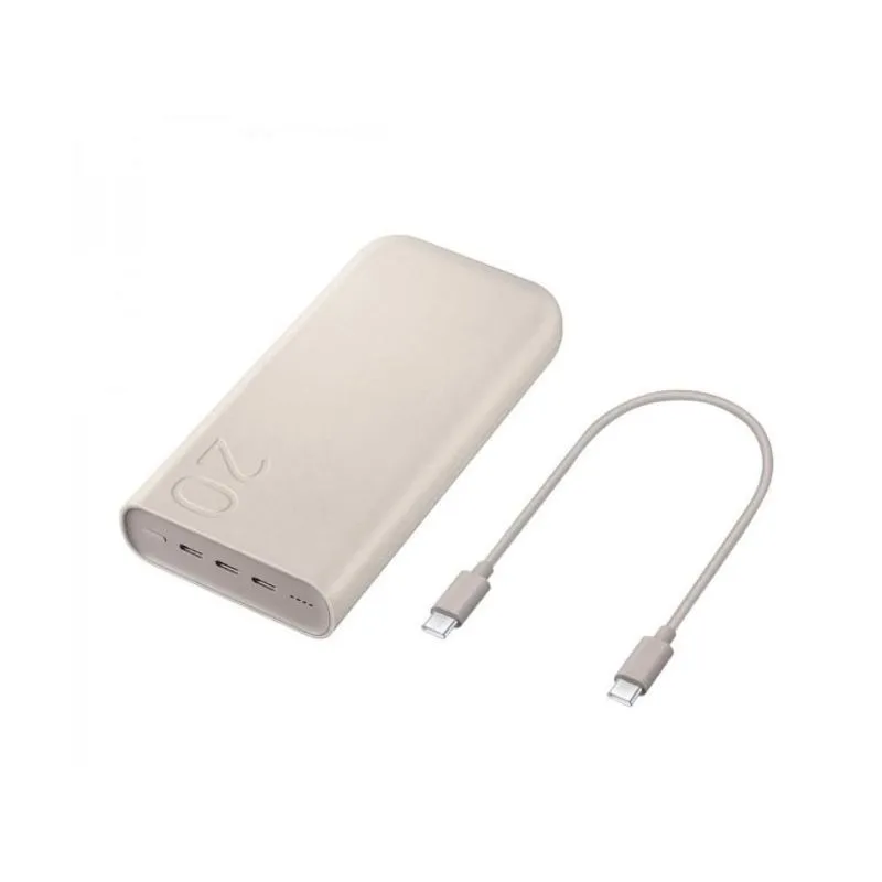 XIAOMI - Power Bank Samsung 20000mAh 45W Battery Pack - BEIGE