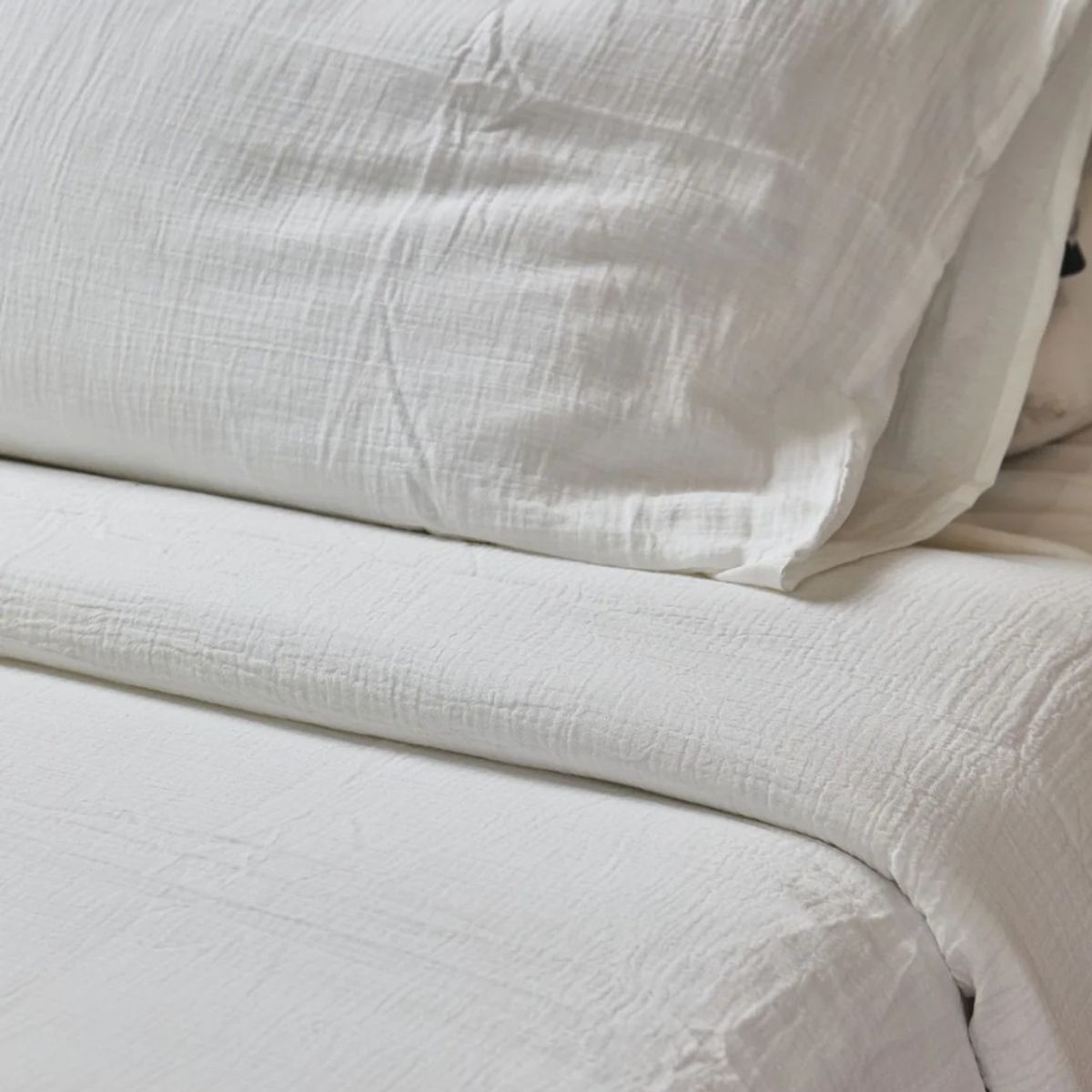 GENERICO - Funda Duvet 100% Algodón Tipo Muselina King