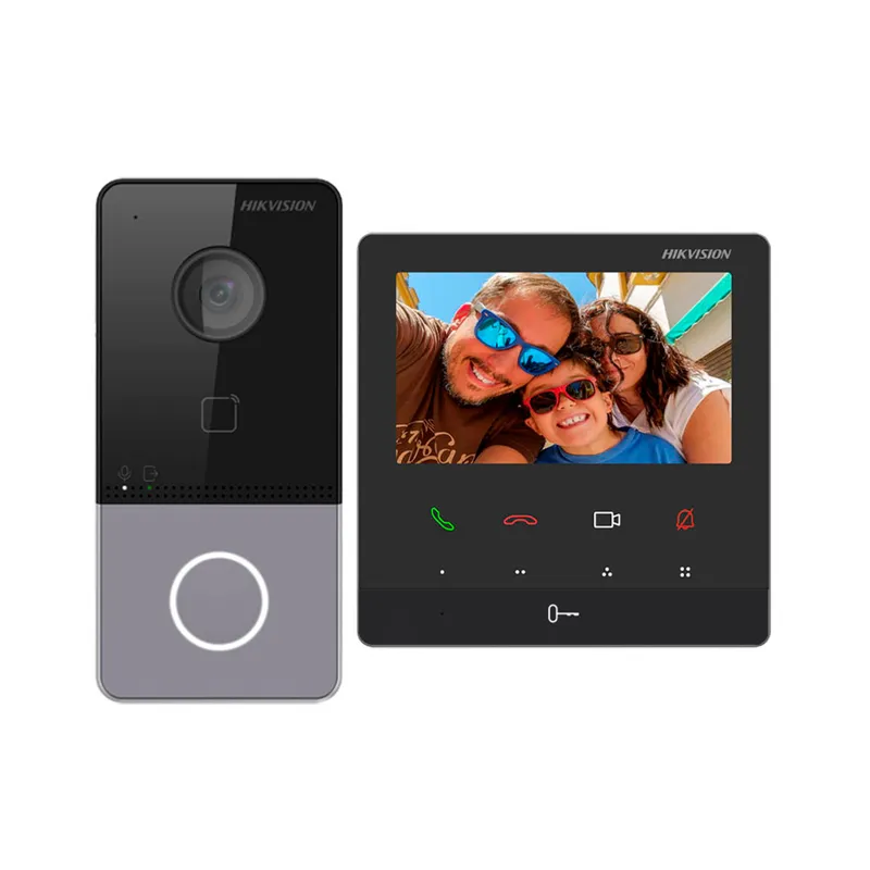 HIKVISION - KIT DE VIDEOPORTERO IP HIKVISION CON PANTALLA 43 PN HK-DS-KIS606-P