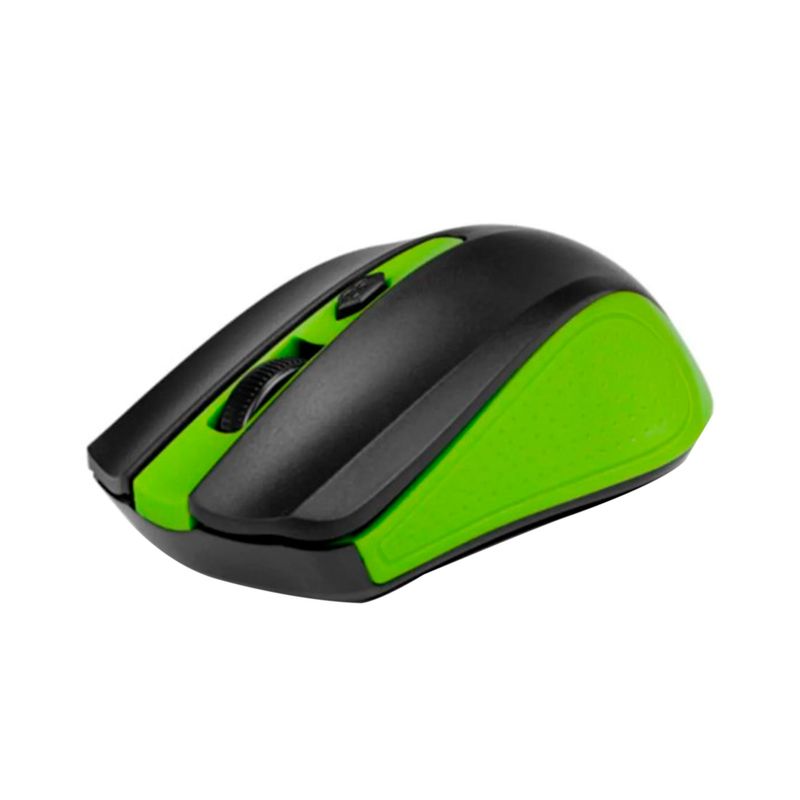 XTECH - XTECH GALOS MOUSE ÓPTICO INALÁMBRICO 4 BOTONES VERDE PN   XTM-310GN