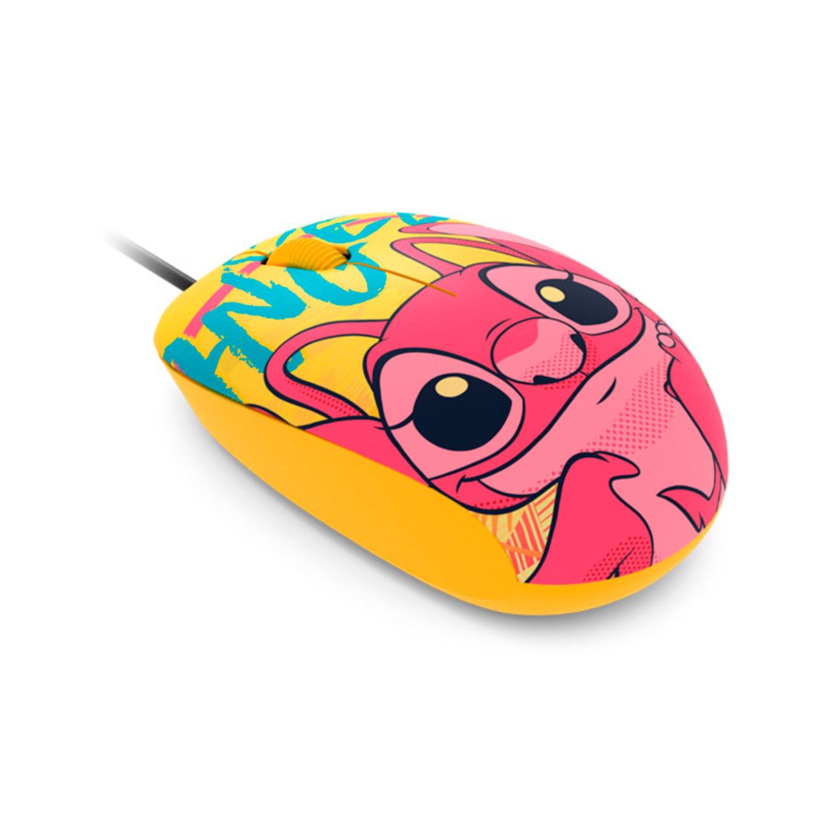 XTECH - MOUSE CON CABLE EDICIÓN STITCH EL MOUSE CON CABLE PN  XTM-D406ST-YL