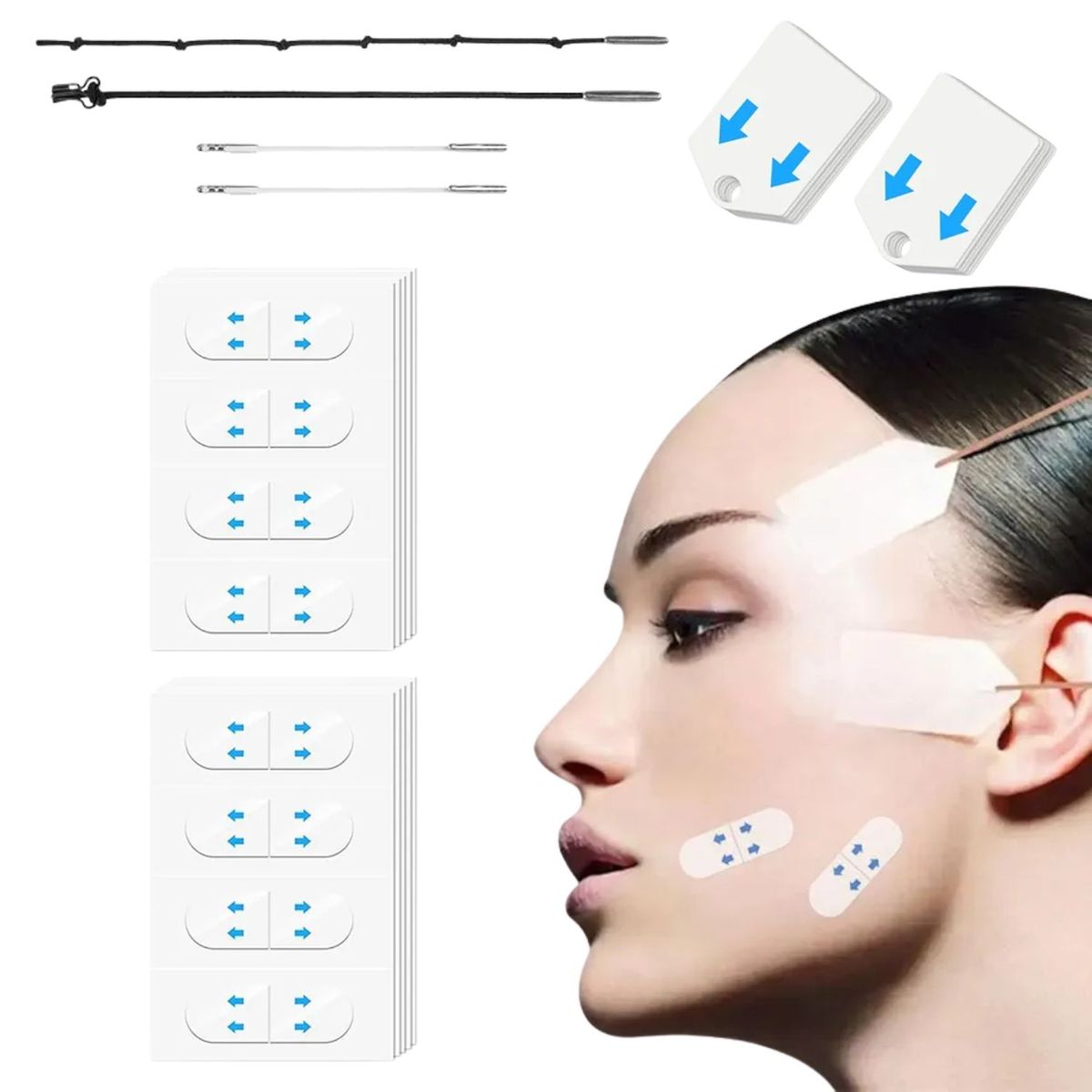 BEAUTIFUL - Duo Lifting Facial PRO 60 Und + Invisibles +Hilos tensores Reafirmante