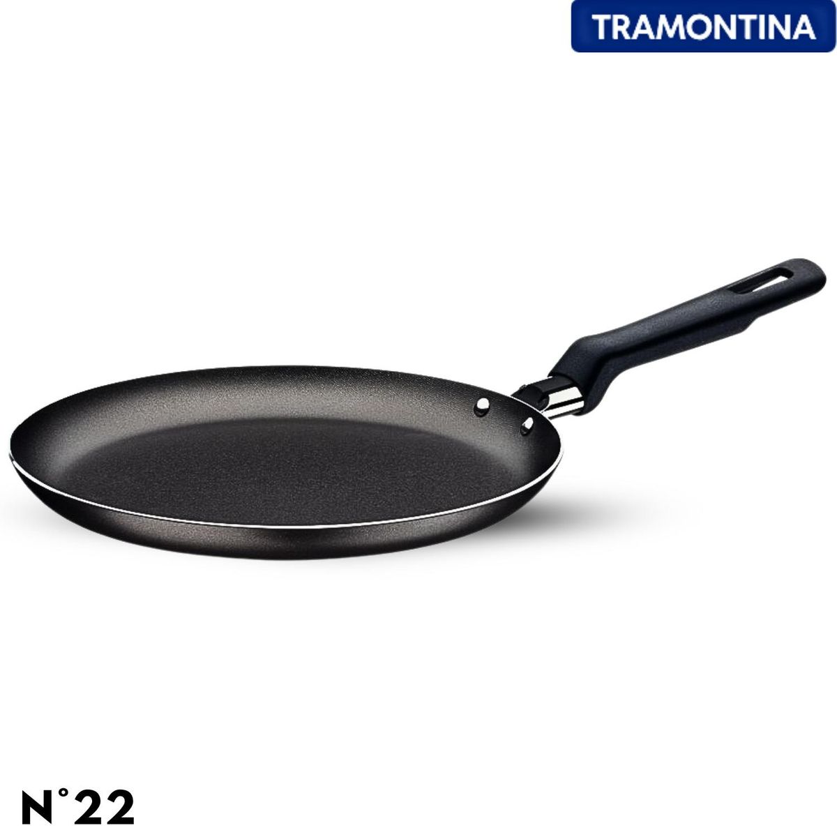 TRAMONTINA - Sartén Panquequera 22 Cm - Tramontina