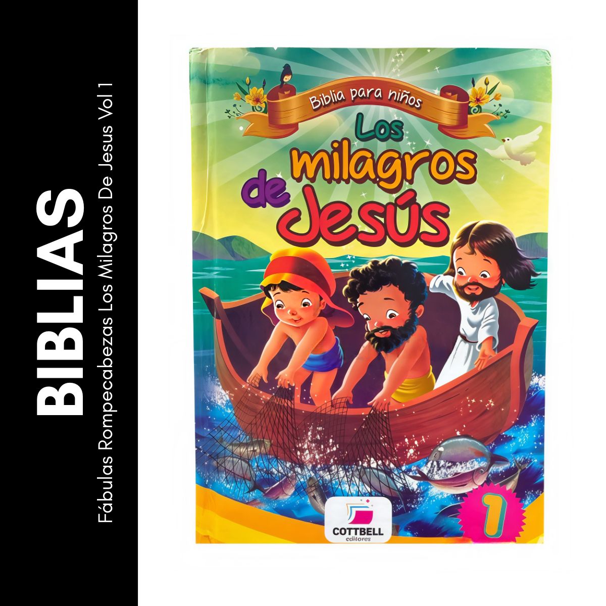 GENERICO - Fábulas Rompecabezas Los Milagros De Jesus Vol 1