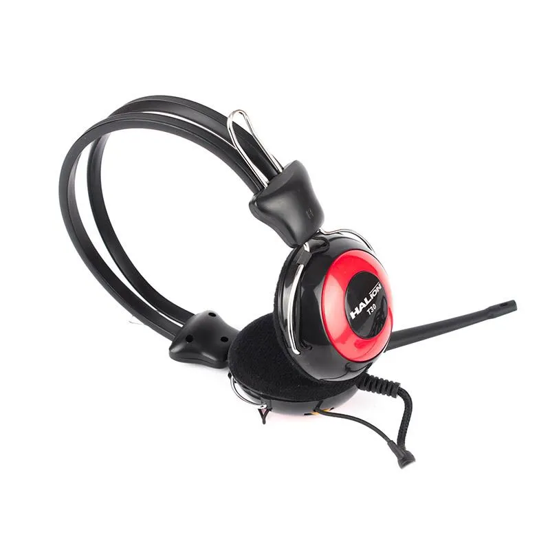 HALION - HALION T30 Sonido Gamer Pro + Micrófono Integrado-Rojo