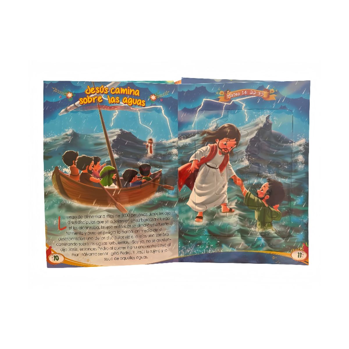 GENERICO - Fábulas Rompecabezas Los Milagros De Jesus Vol 1