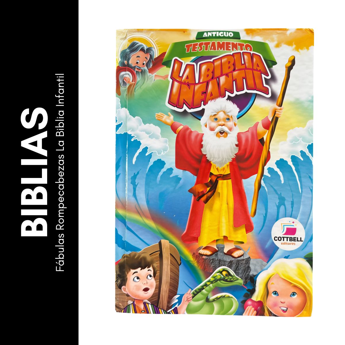 GENERICO - Fábulas Rompecabezas La Biblia Infantil