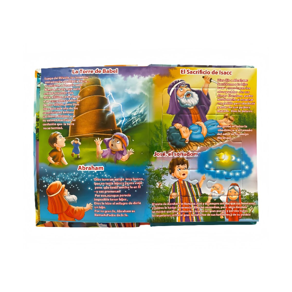 GENERICO - Fábulas Rompecabezas La Biblia Infantil