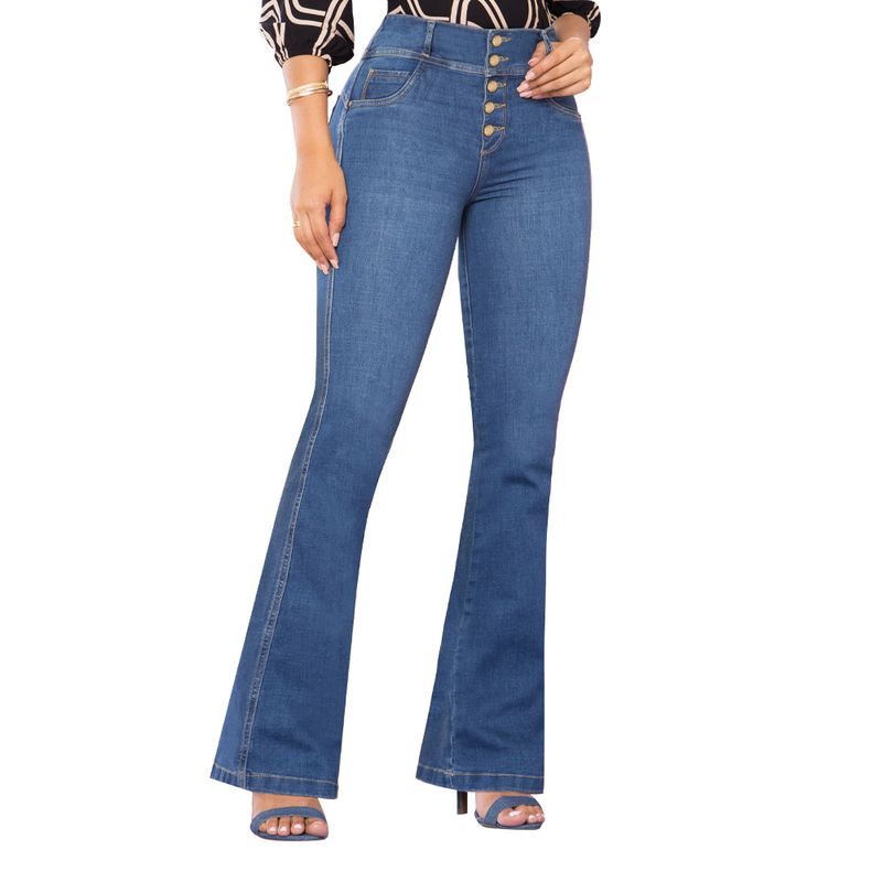 TYT - JEANS MAGIA Campana  Estilo que empodera tu presencia