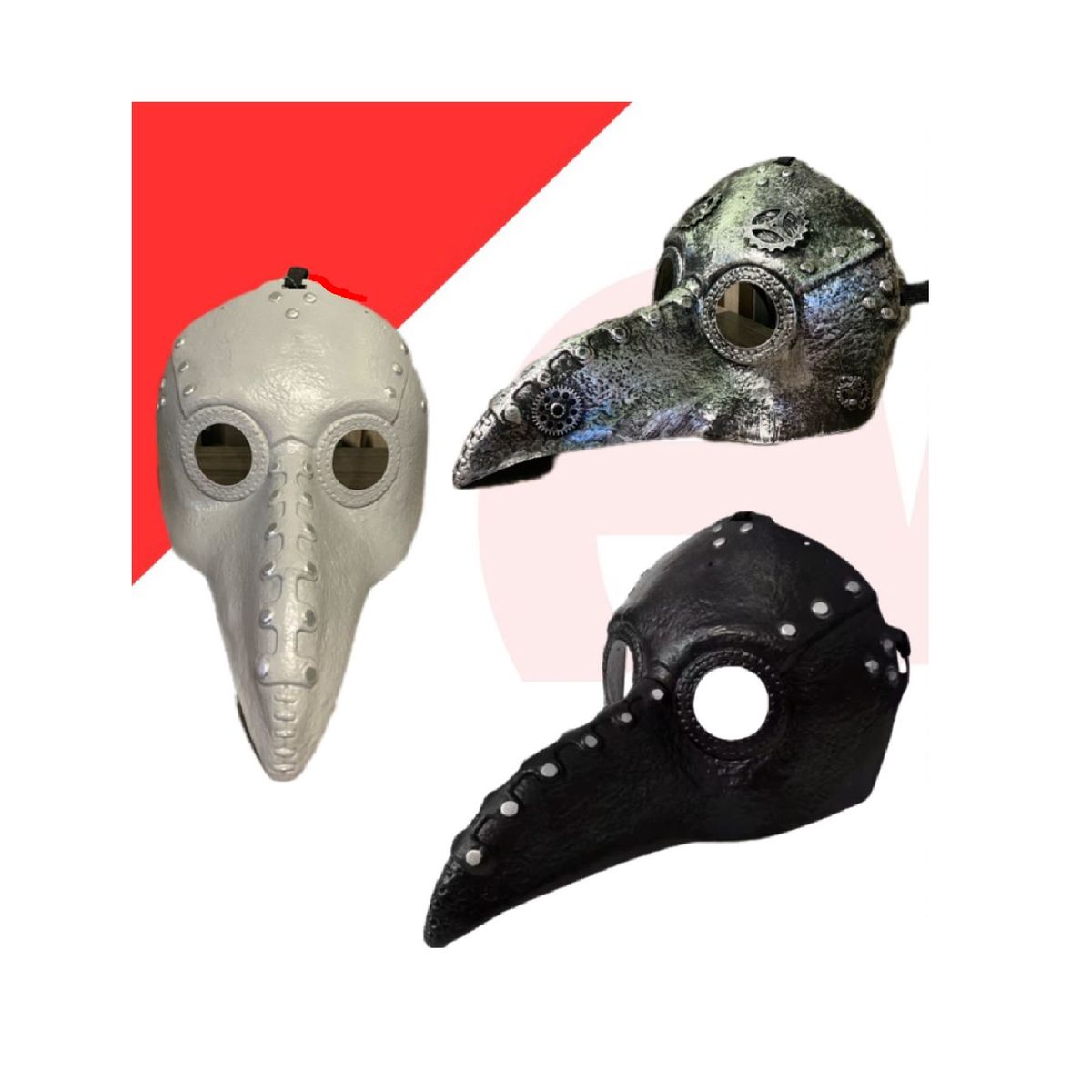 OTTOWARE - Mascara peste negra Halloween