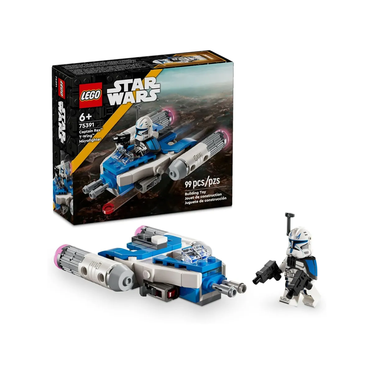 LEGO - LEGO Star Wars Captain Rex Y Wing Microfighter 75391
