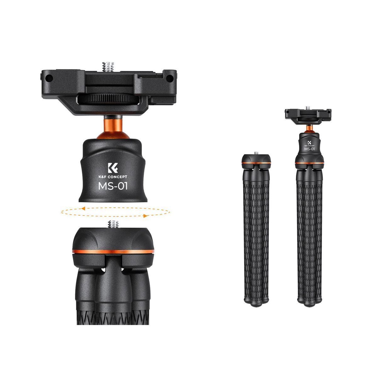 K&F CONCEPT - Mini trípode MS01 K&F Concept KF09129