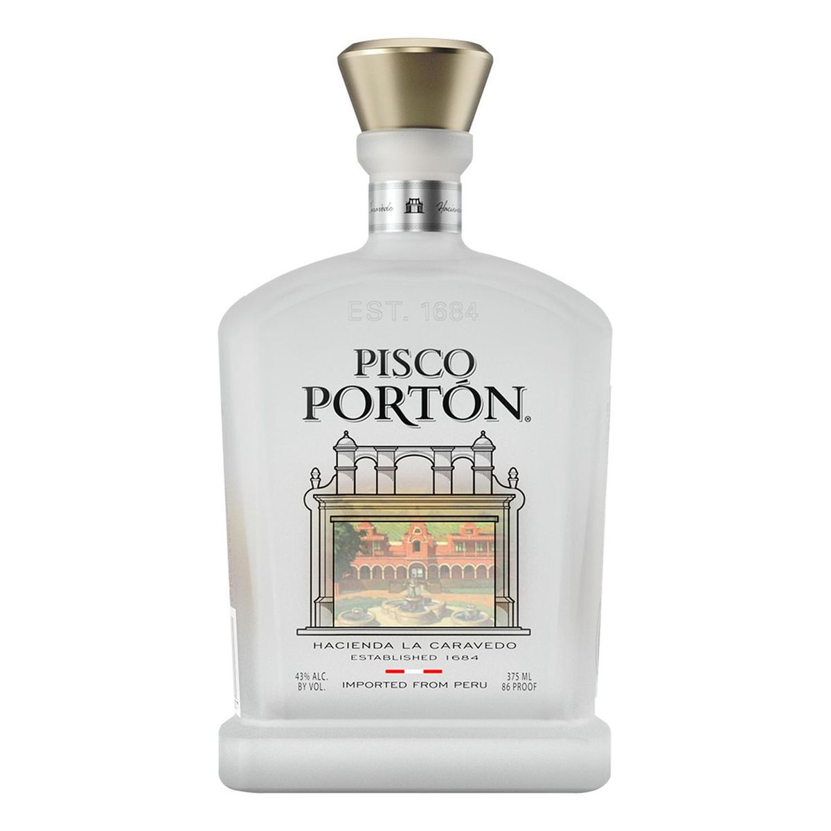 GENERICO - Pisco Portón Mosto Verde Acholado 375ml