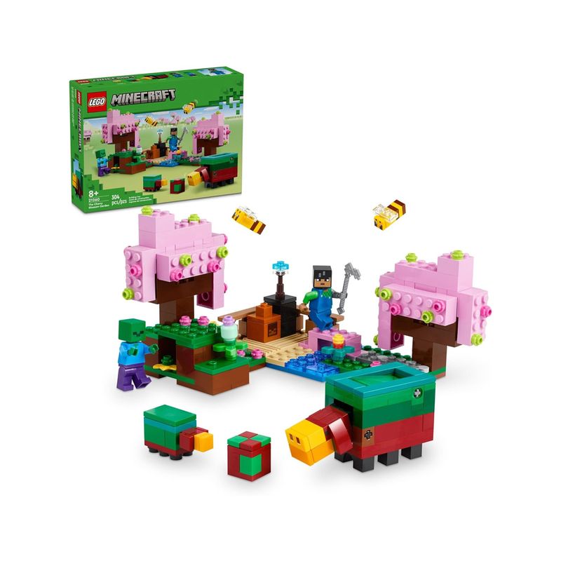 LEGO - LEGO Minecraft The Cherry Blossom Garden Video Game 21260