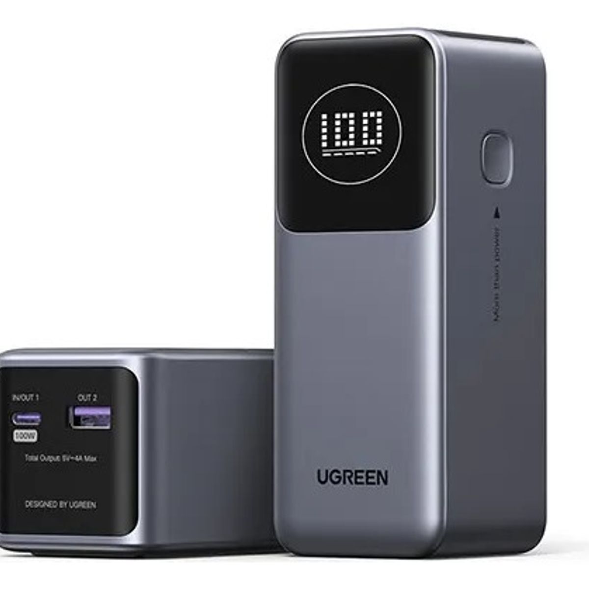 UGREEN - PowerBank UGREEN 100W 12000mAh Carga Rápida Para Laptop y Celular