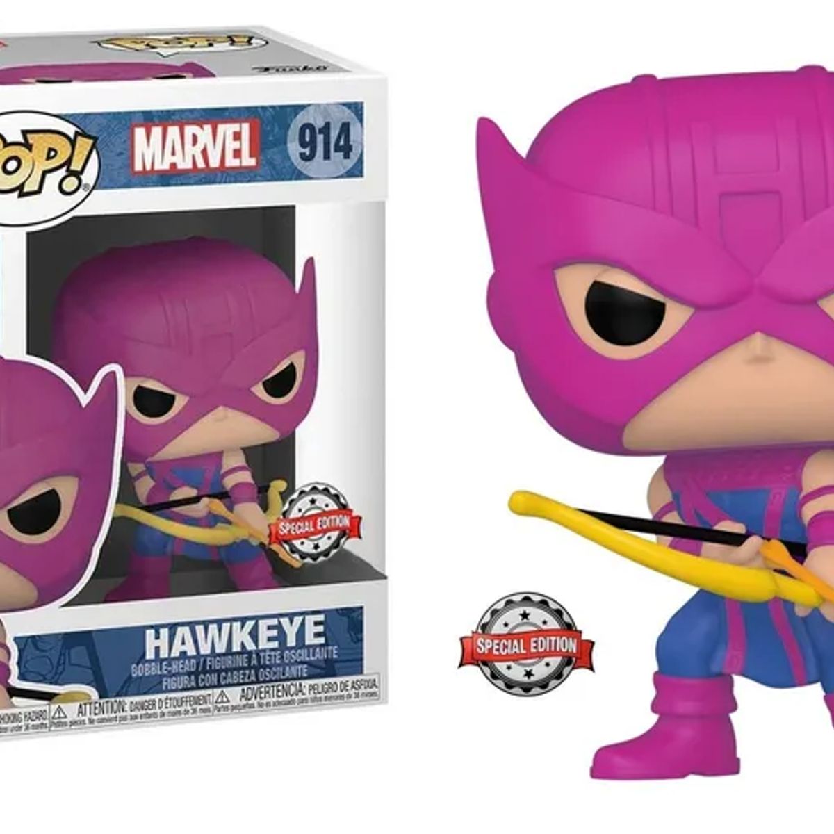 FUNKO - POP HAWKEYE OJO DE HALCON SPECIAL EDITION MARVEL 914