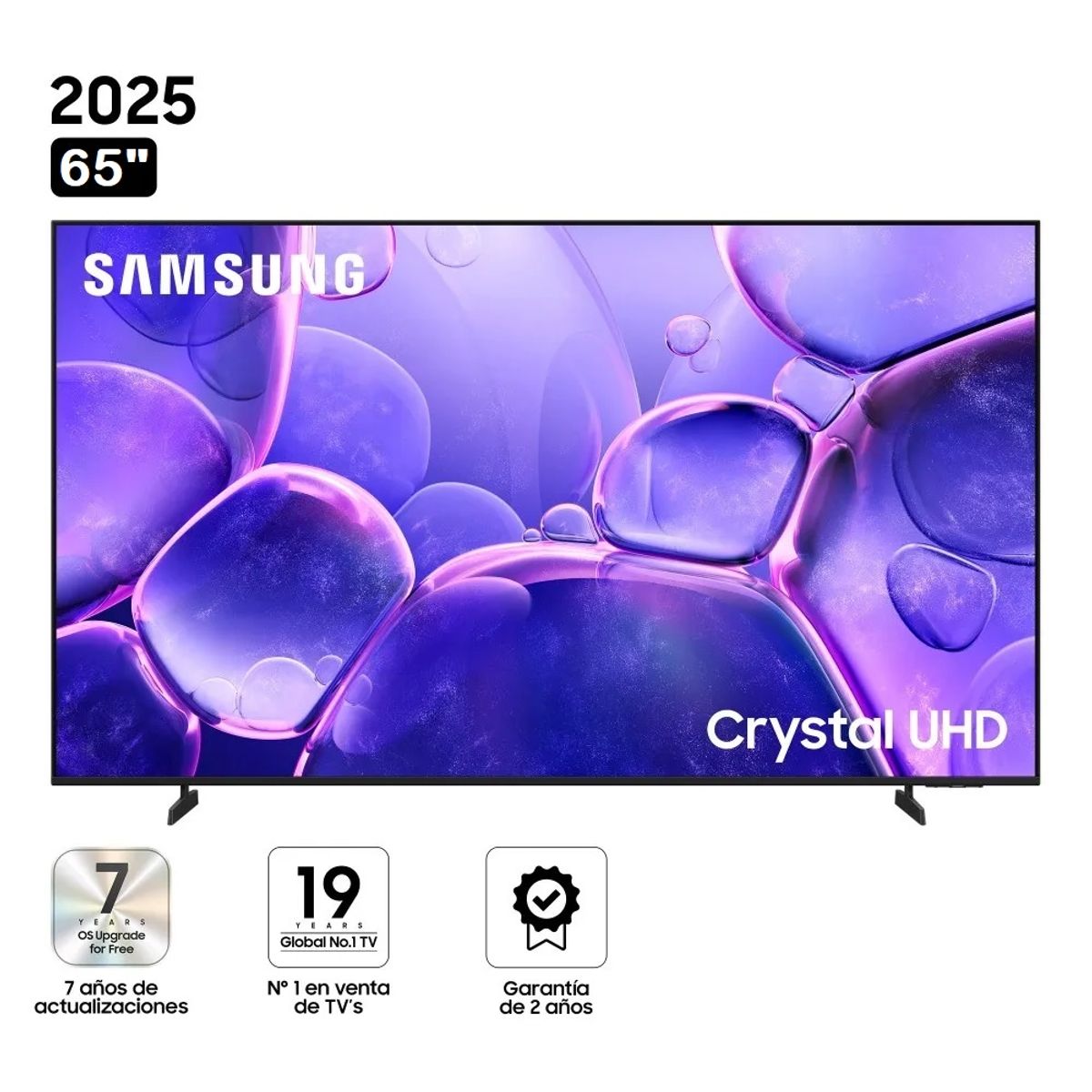 SAMSUNG - Televisor Samsung 65” Crystal 4K 65U8000F 2025