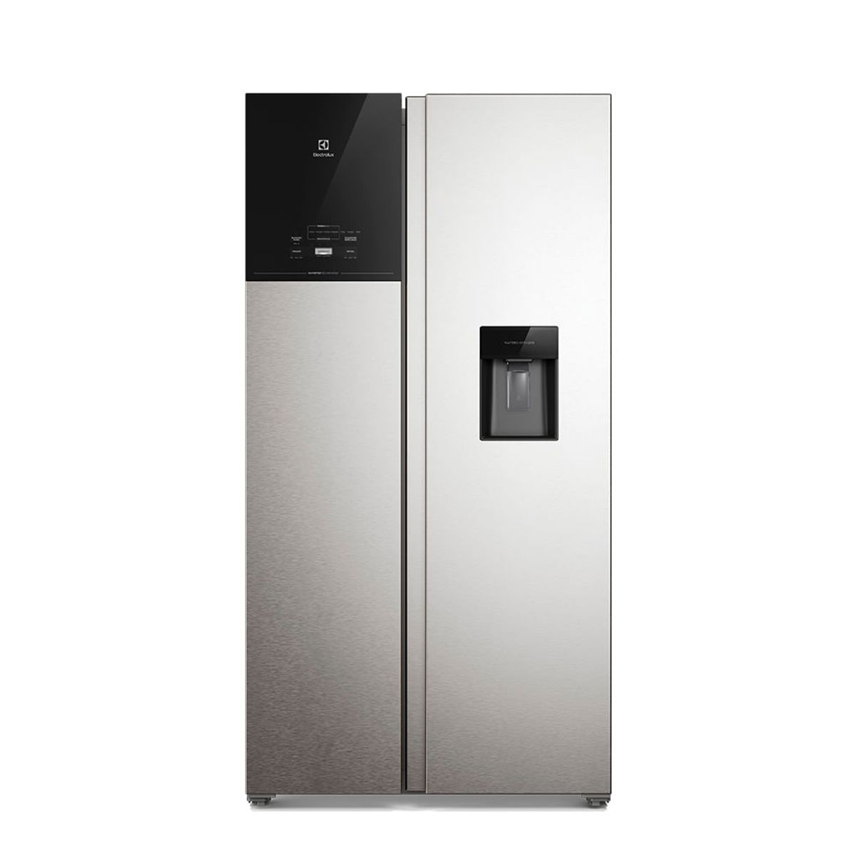 ELECTROLUX - Refrigeradora Electrolux Frost Free Inverter 611L AutoSense Side by Side Inox Look ERS65F2P5BI