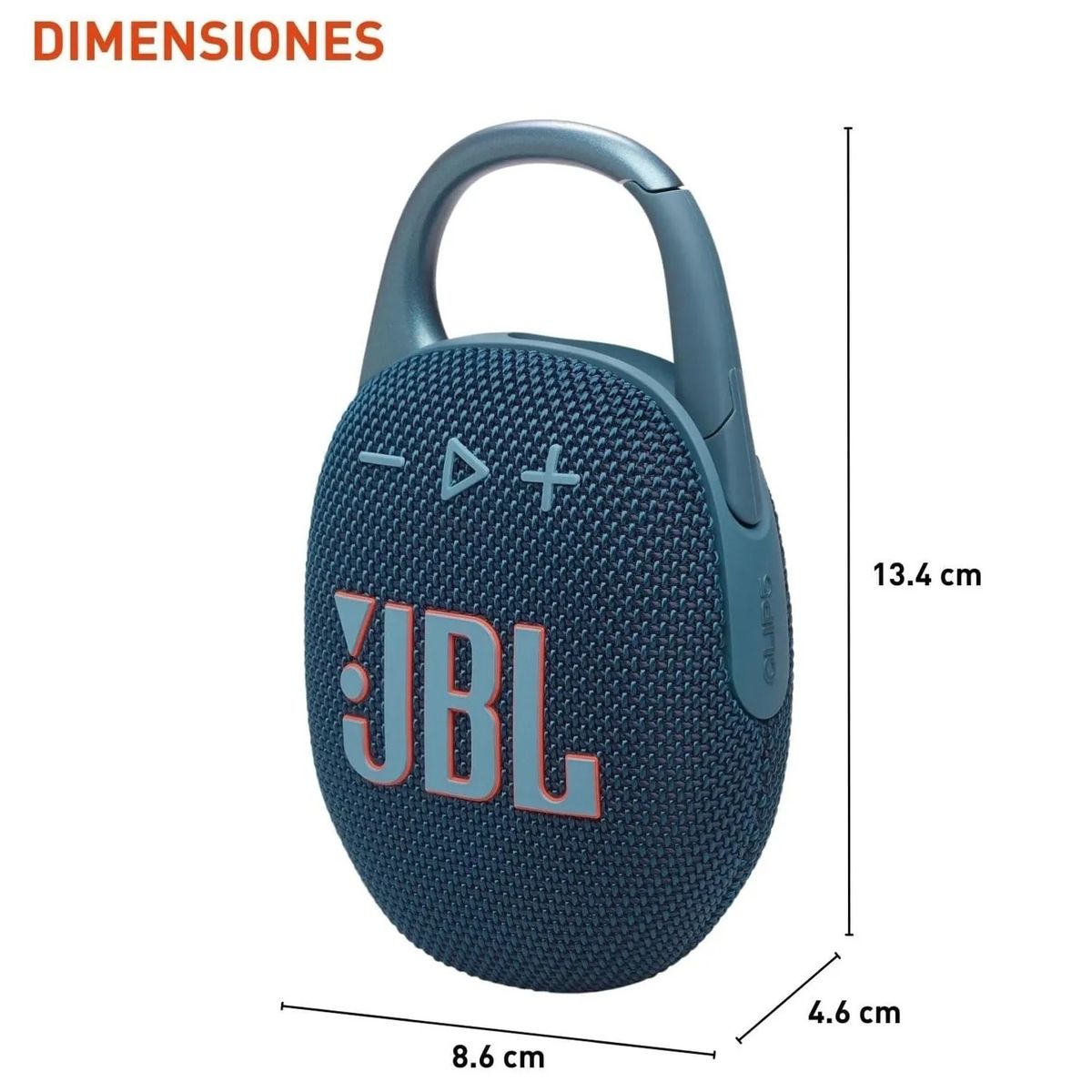 JBL - JBL Clip 5 Speaker Bluetooth - AZUL
