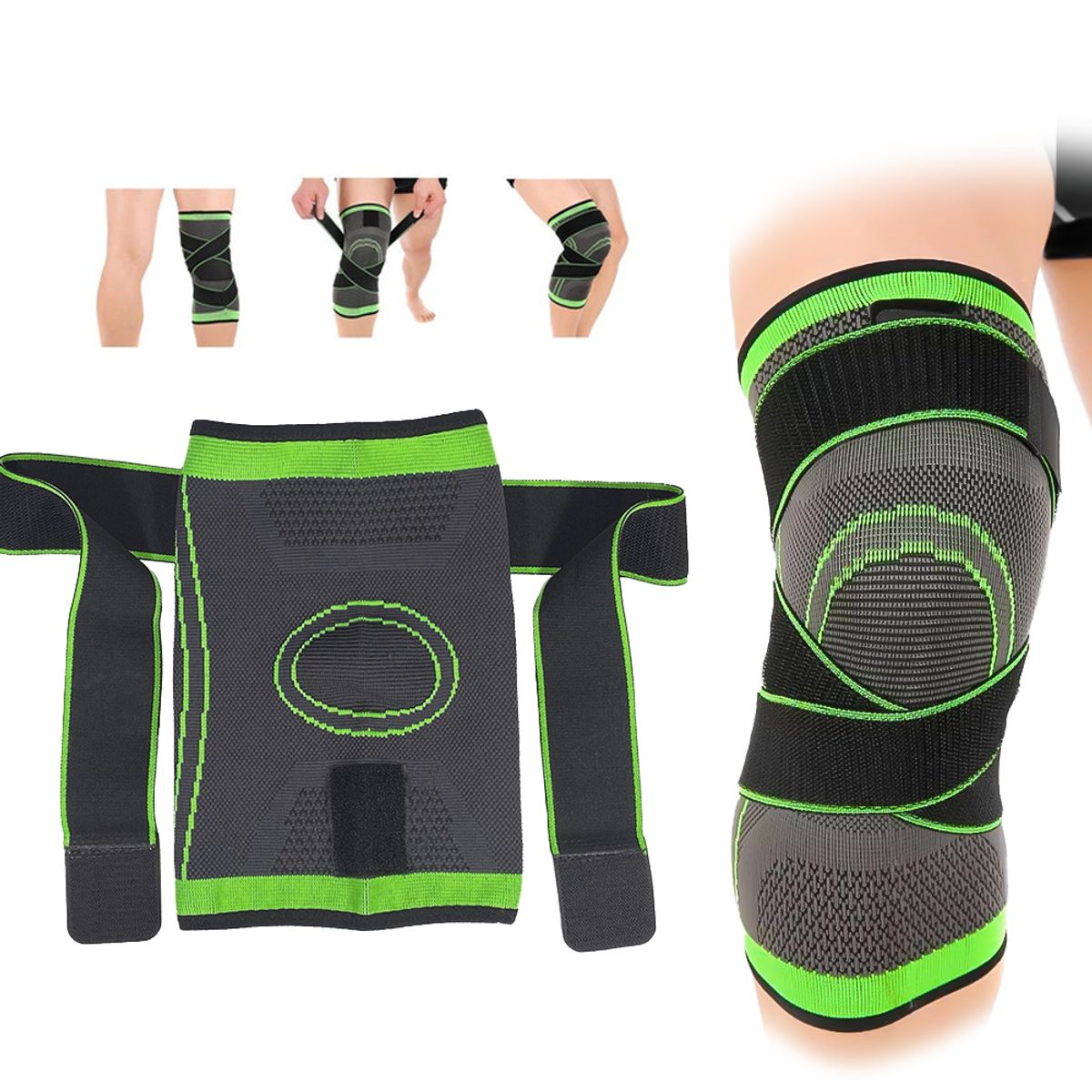 HOLGU - Rodillera Compresión - Para Ligamentos