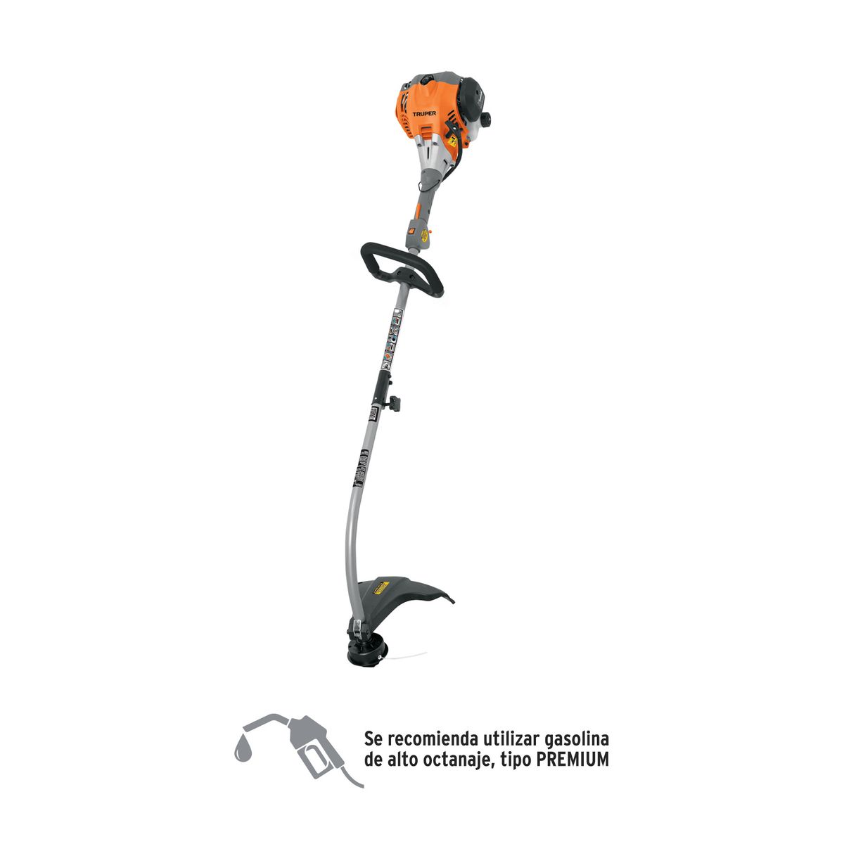 TRUPER - DESBROZADORA MOTOR 2 TIEMPOS MANG TIPO D 30CC 1/2HP TRUPER