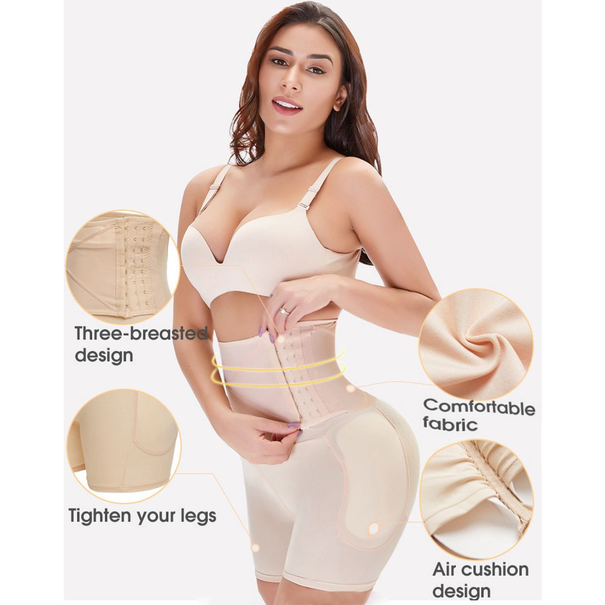 HOLGU - Faja Moldeadora Levanta Gluteos Fitness