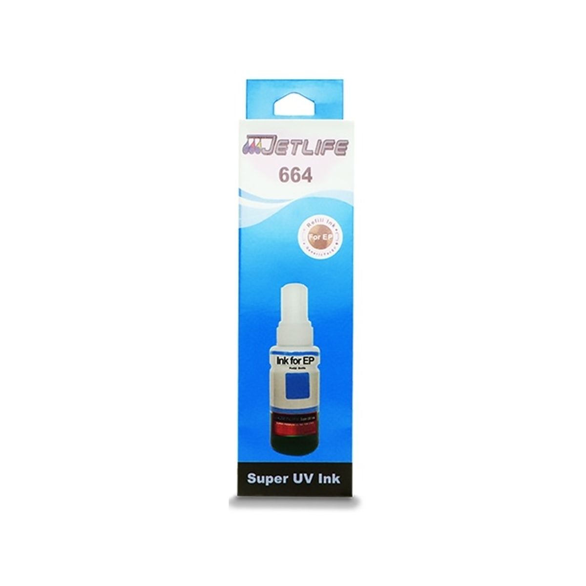 JETLIFE - Tinta EPSON  Jet life 664 Cyan - COMPATIBLE