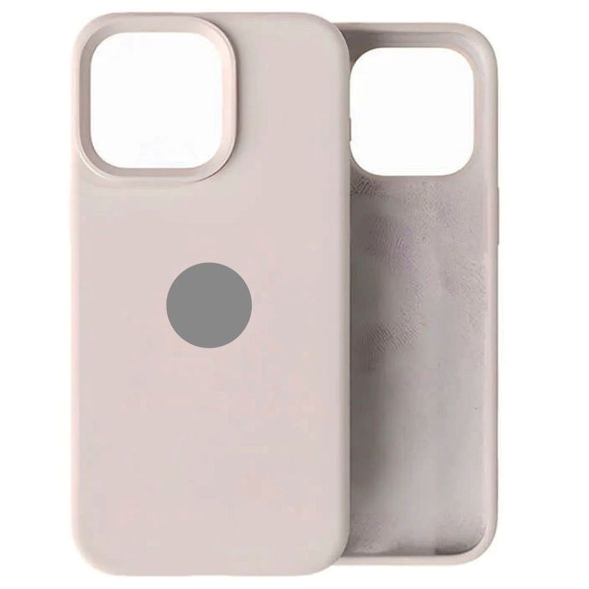 CASE - Case Silicona Para Iphone 15 - NUDE