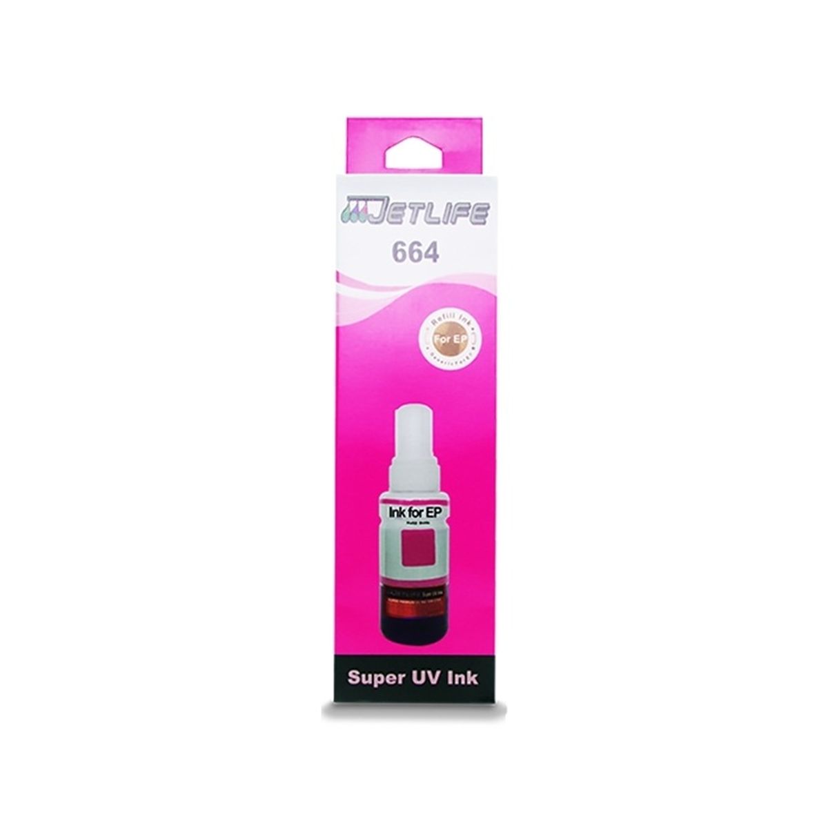 JETLIFE - Tinta EPSOM Jet life 664 Magenta - COMPATIBLE