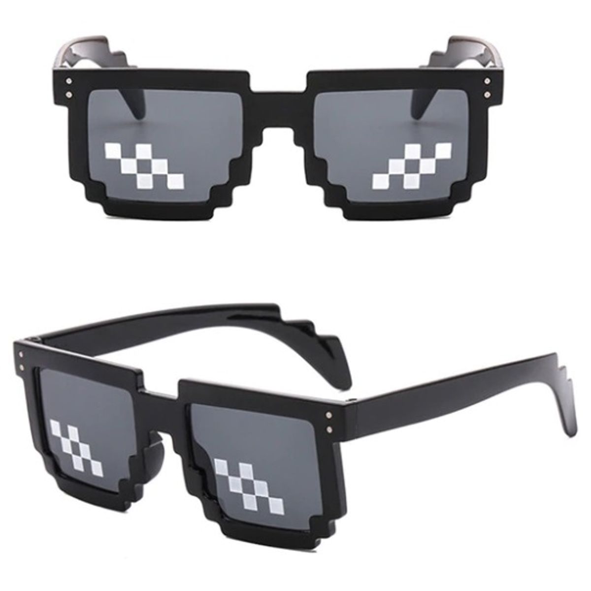 GENERICO - GAFAS PIXELES LENTES 8 BITS PIXELEADOS