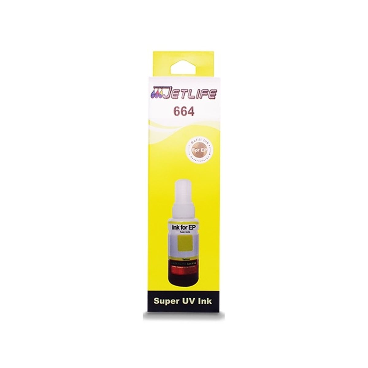 JETLIFE - Tinta EPSON Jet life T664 Yellow - COMPATIBLE