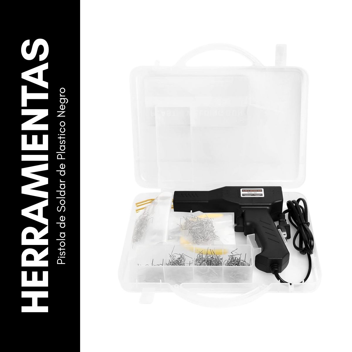 GENERICO - Pistola de Soldar Plástico 50W Eléctrica Negro