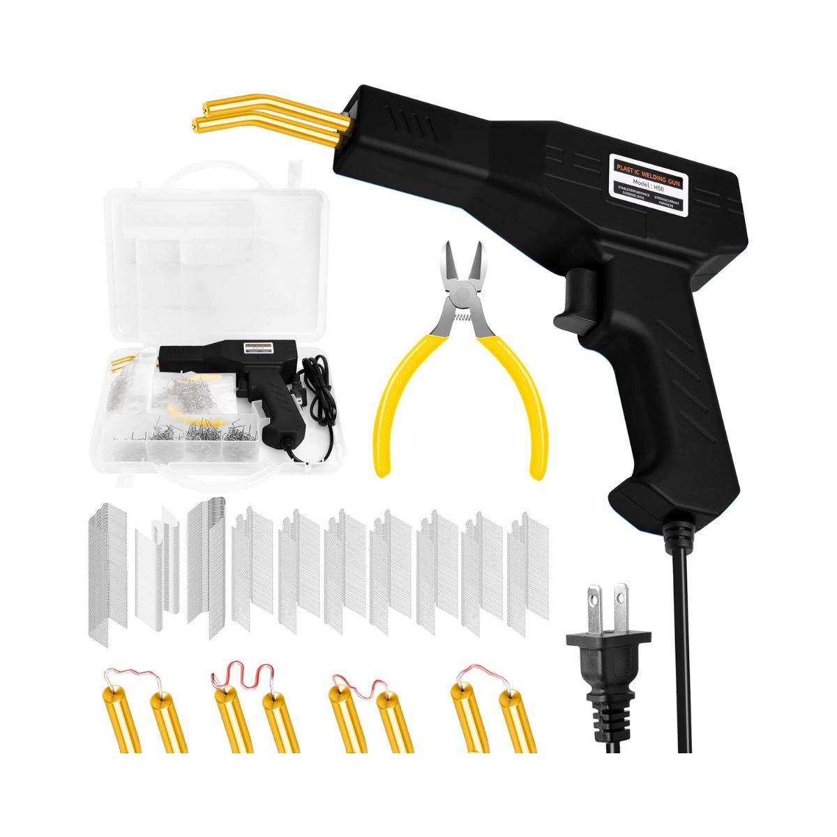 GENERICO - Pistola de Soldar Plástico 50W Eléctrica Negro